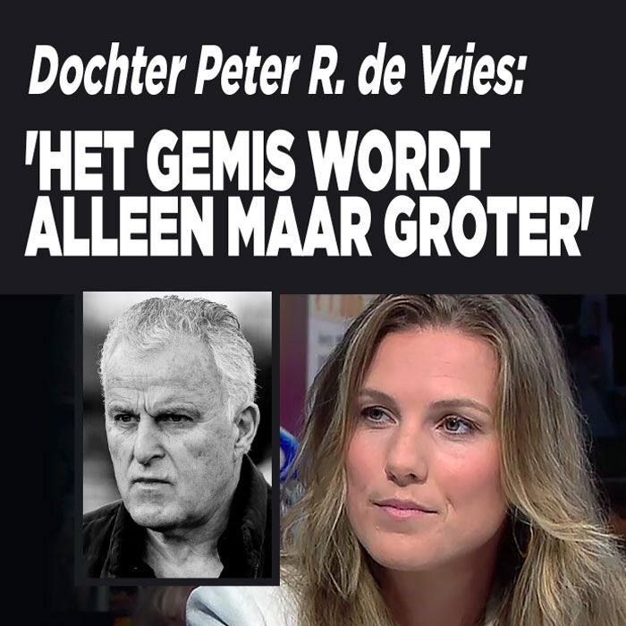 Dochter Peter R de Vries doet haar verhaal