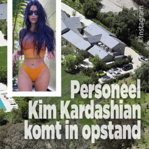 Personeel Kim Kardashian komt in opstand