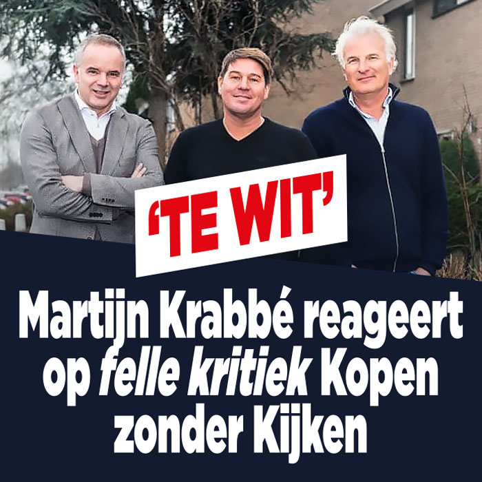 Martijn Krabbé reageert op felle kritiek Kopen zonder Kijken: &#8216;Het is 2020&#8217;