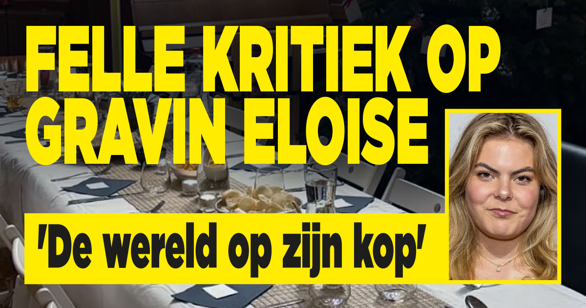 Felle kritiek op Eloise