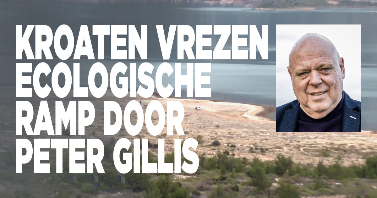 Ecologische ramp door Peter Gillis