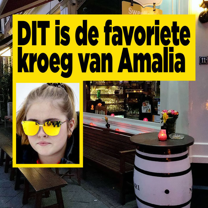 Hier feest Amalia in Amsterdam