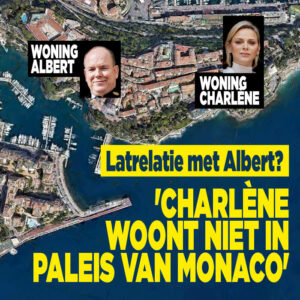 Latrelatie met Albert? &#8216;Charlène woont niet in paleis van Monaco&#8217;