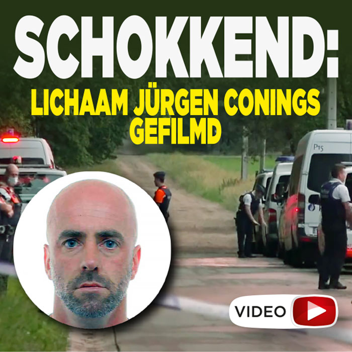 Lichaam Jurgen Conings gefilmd