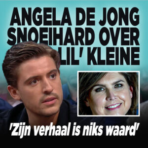 Angela de Jong snoeihard over Lil&#8217; Kleine: &#8216;Zijn verhaal is niks waard&#8217;