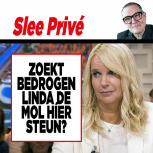 Showbizz-deskundige Matthieu Slee: Zoekt bedrogen Linda de Mol HÍER steun?