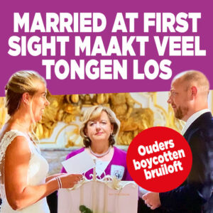 Kijkers twitteren massaal over Married at first Sight: &#8216;Wenkbrauwen en geboycotte bruiloft&#8217;