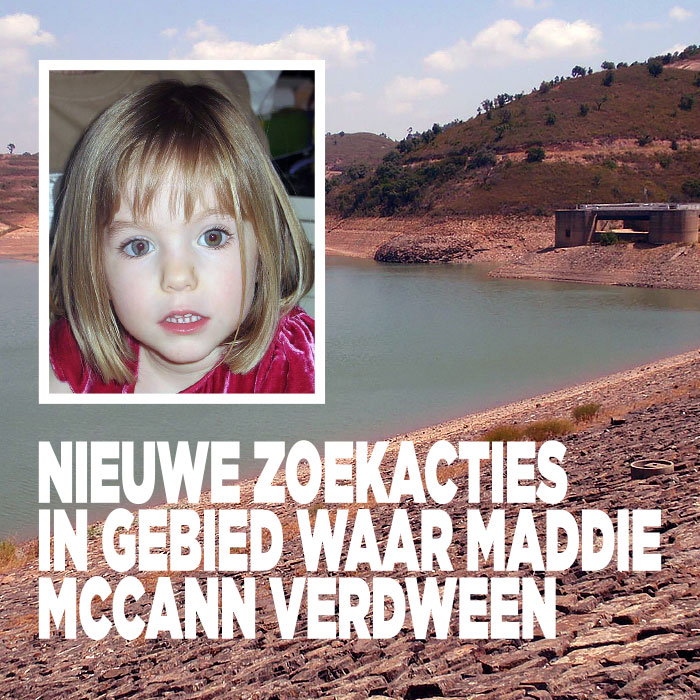 Nieuwe zoekacties in gebied waar Maddie McCann verdween
