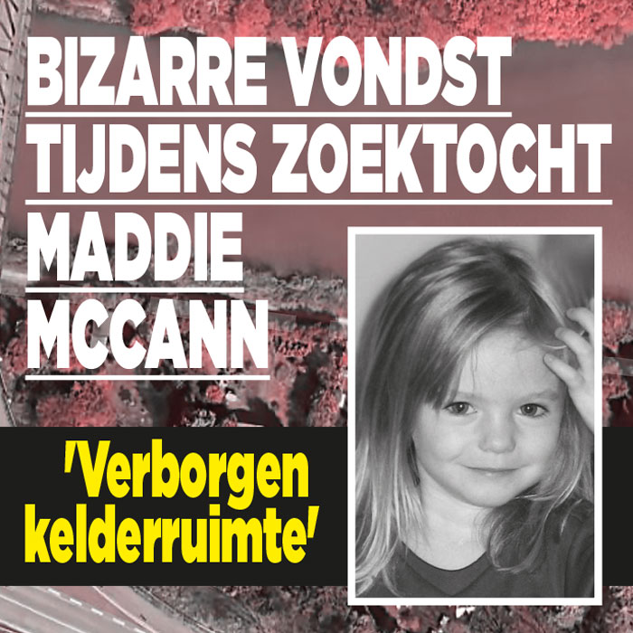 Opmerkelijke vondst tijdens zoektocht Maddie McCann