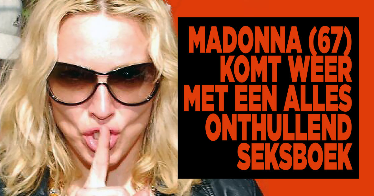 Madonna komt weer met seksboek