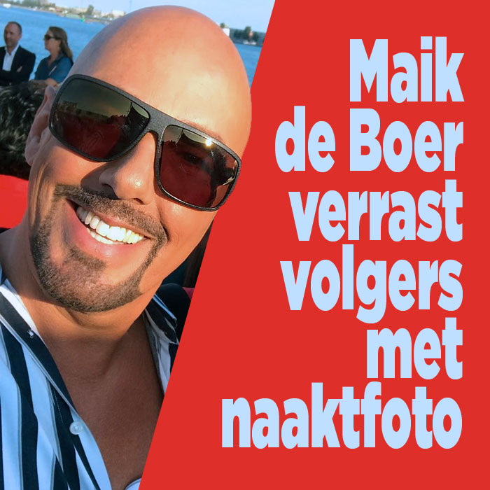 Maik de Boer post naaktfoto