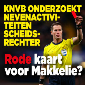 Webshop scheidsrechter Makkelie onderzocht door KNVB