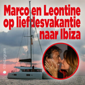 Marco Borsato en Leontine op liefdesvakantie naar Ibiza