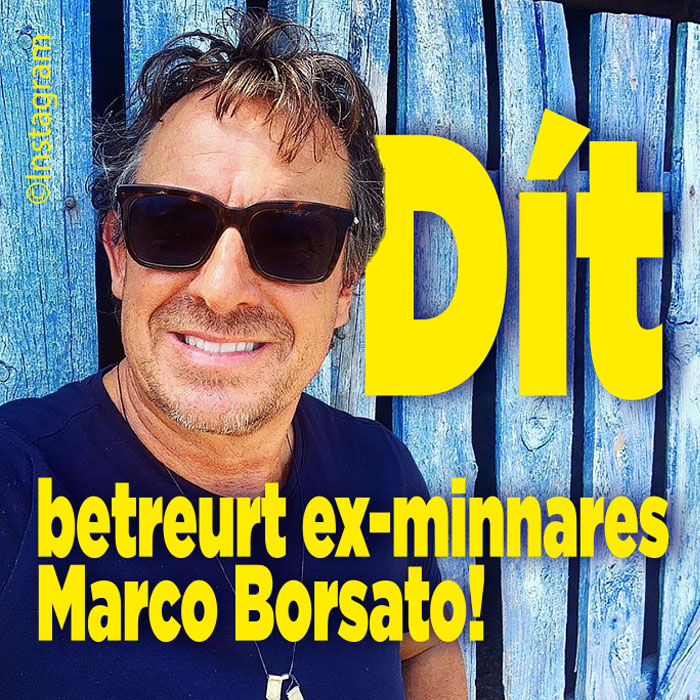 Dít betreurt ex-minnares Marco Borsato!￼