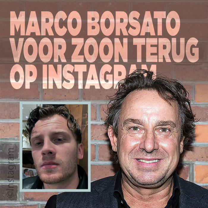 Marco weer terug op Instagram