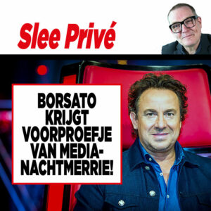 Showbizz-deskundige Matthieu Slee: Borsato krijgt voorproefje van media-nachtmerrie!