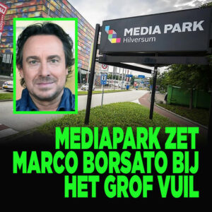 Mediapark zet Marco Borsato bij het grof vuil