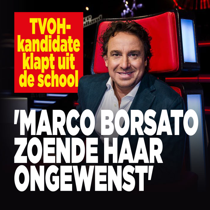 TVOH-kandidate klapt uit de school: &#8216;Marco Borsato zoende haar ongewenst&#8217;