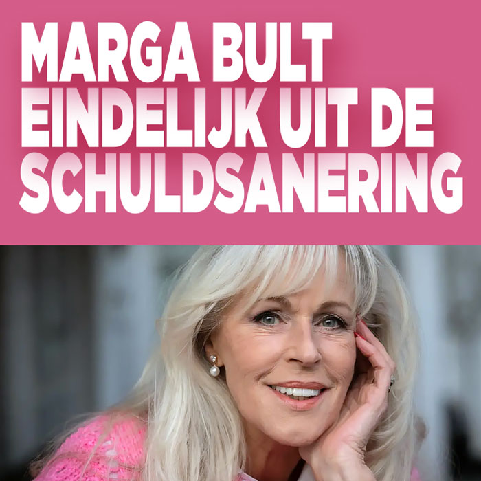 Marga Bult eindelijk uit de schuldsanering