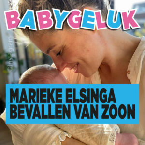 Babynieuws! Marieke Elsinga bevallen van een zoon
