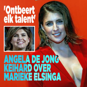 Angela de Jong keihard over Marieke Elsinga: &#8216;Ontbeert elk talent&#8217;