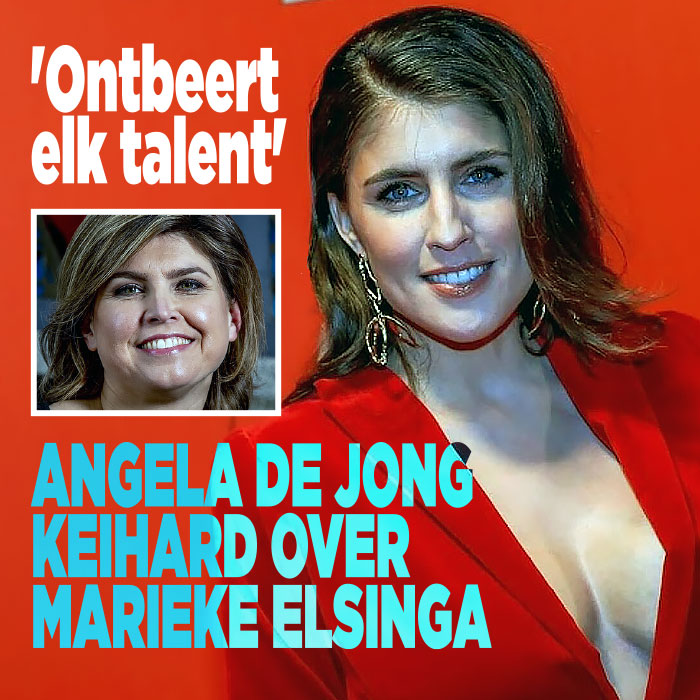 Angele de Jong fileert talentloze nietsnut Marieke Elsinga