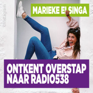 Marieke Elsinga ontkent overstap naar Radio538