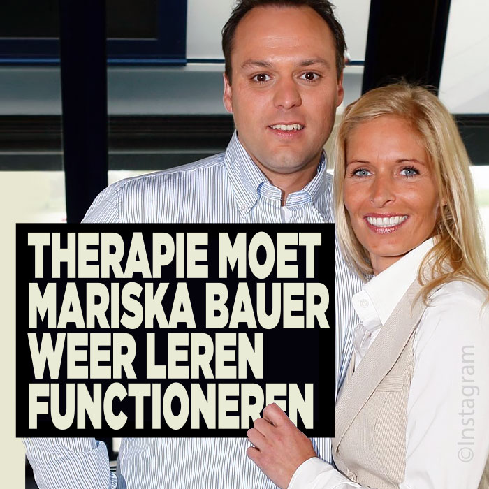 Therapie moet Mariska Bauer helpen|