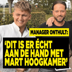 Manager onthult: &#8216;Dit is er écht aan de hand met Mart Hoogkamer&#8217;