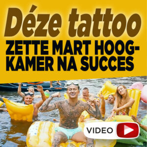 Déze tattoo zette Mart Hoogkamer na succes