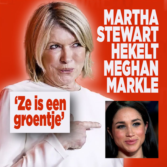 Martha Stewart hekelt Meghan Markle: &#8216;Ze is een groentje&#8217;