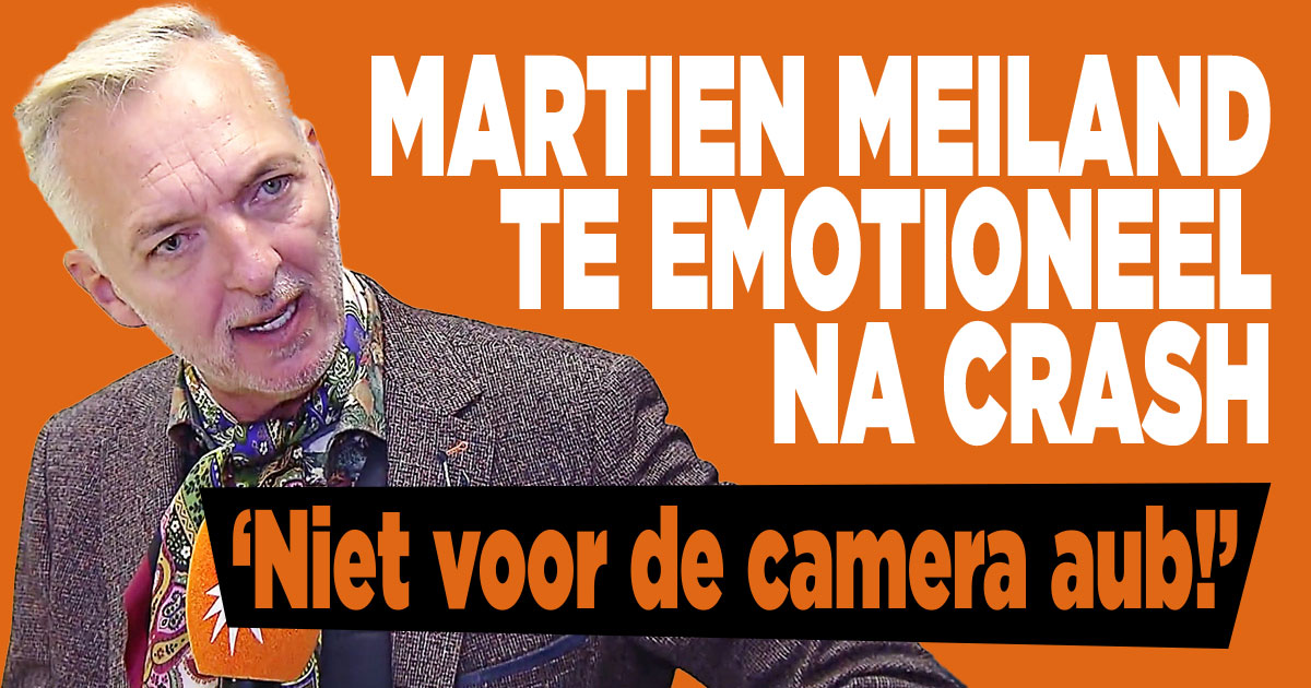 Martien helemaal van slag na crash