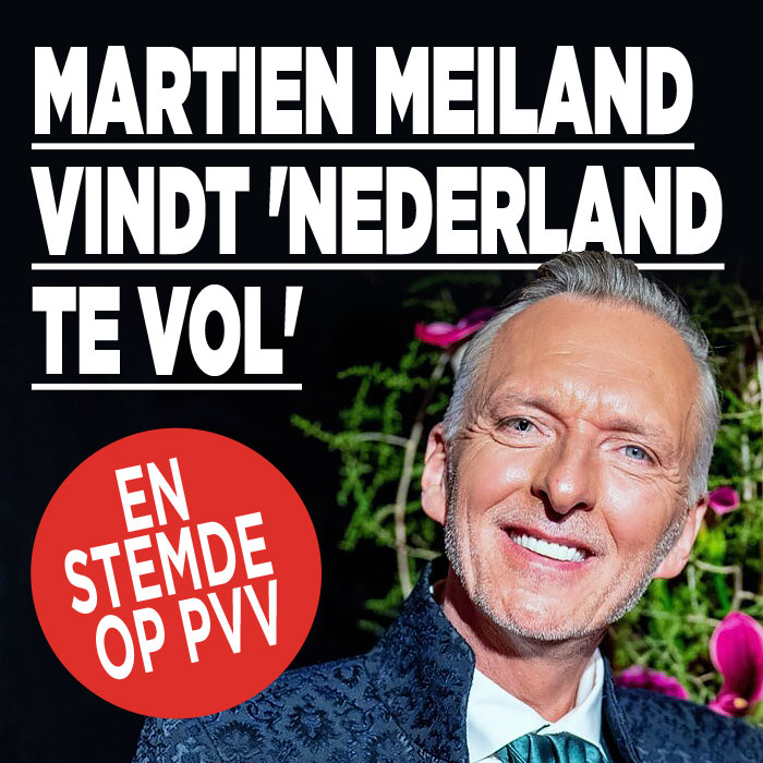 martien Meiland vindt Nederland te VOL