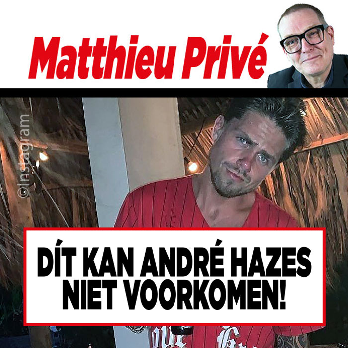 Showbizz-deskundige Matthieu Slee: ,,Dít kan André Hazes niet voorkomen!”￼