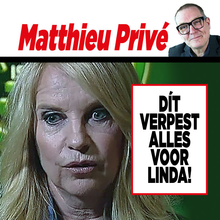 Matthieu vindt iets over Linda de Mol