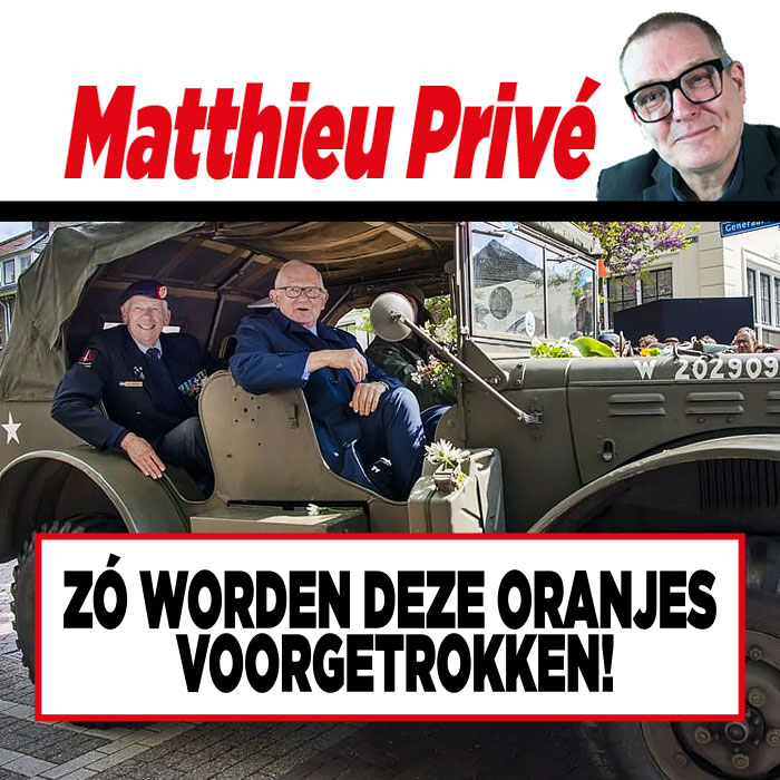 Showbizz-deskundige Matthieu Slee: Zó worden deze Oranjes voorgetrokken!￼￼￼