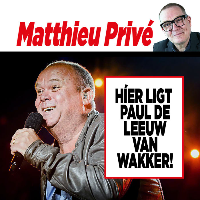 Showbizz-deskundige Matthieu Slee: Híer ligt Paul de Leeuw van wakker!￼