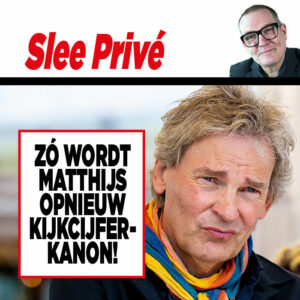 Showbizz-deskundige Matthieu Slee: Zó wordt Matthijs van Nieuwkerk opnieuw kijkcijferkanon!