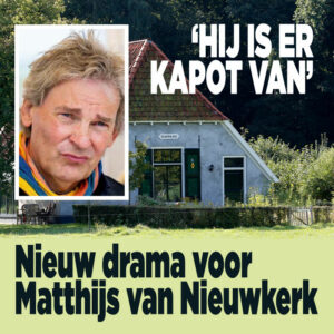 Nieuw drama voor Matthijs van Nieuwkerk: &#8216;Hij is er kapot van&#8217;