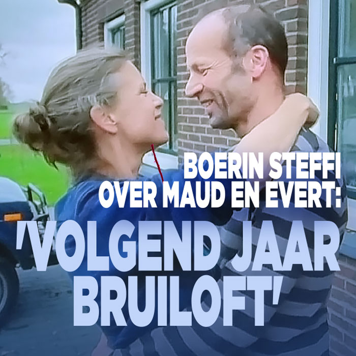 Gaan Maud en Evert trouwen?