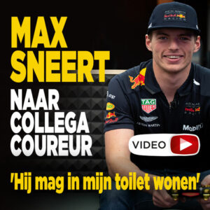 Max Verstappen sneert naar collega coureur: &#8216;Hij mag in mijn toilet wonen&#8217;