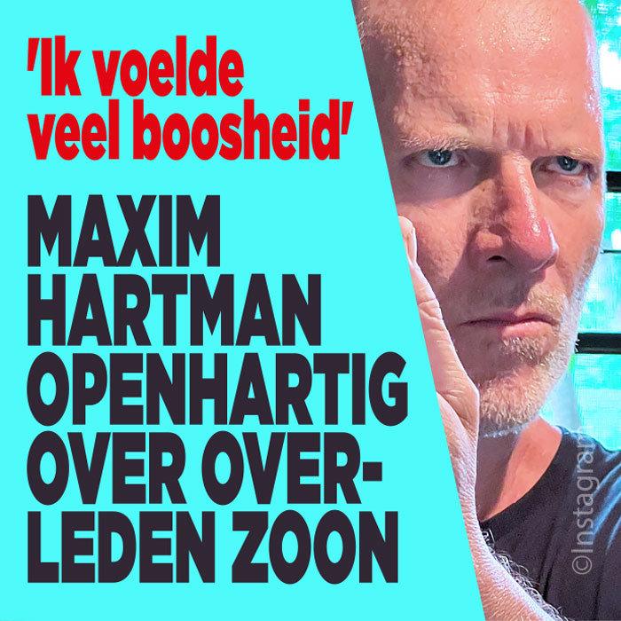 Maxim Hartman over overleden zoon