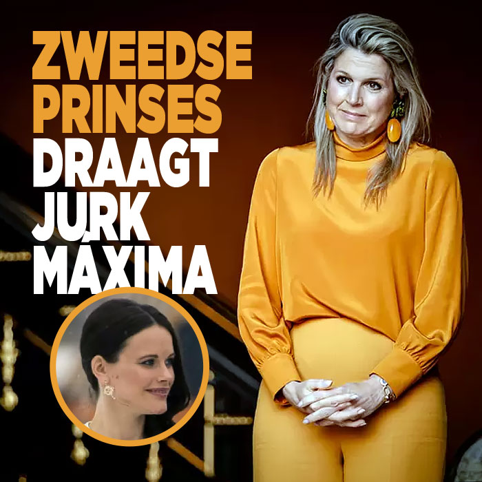 Zweedse prinses draag jurk Máxima