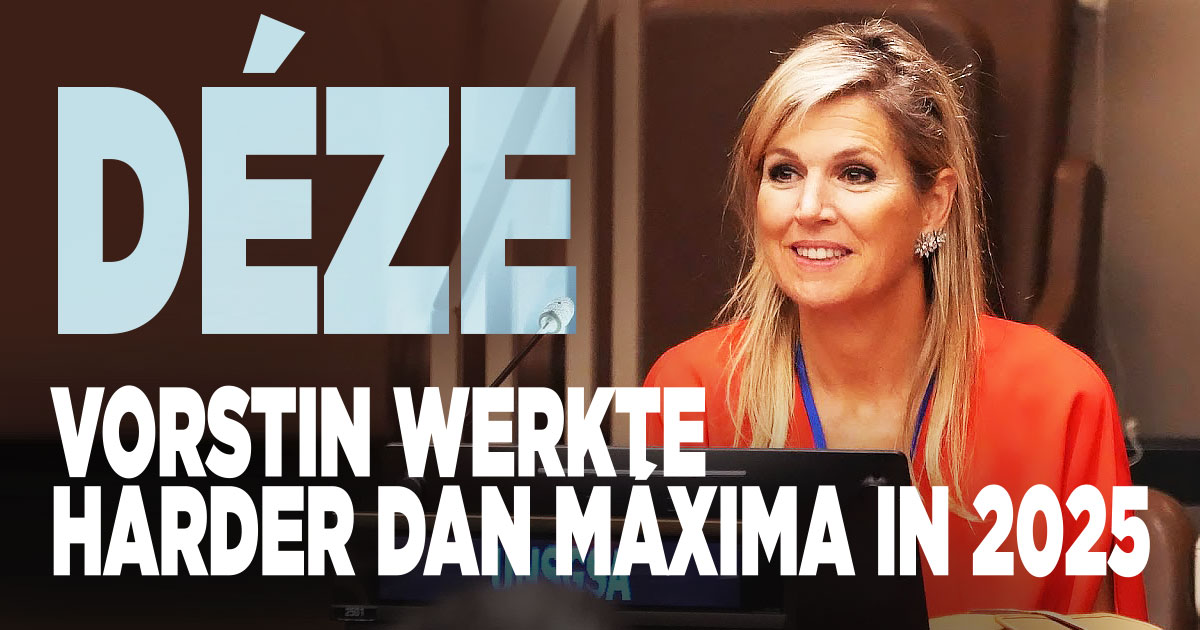 Deze vorstin werkte harder dan Máxima in 2025