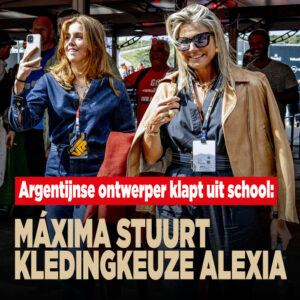 Argentijnse ontwerper klapt uit school: &#8216;Máxima stuurt kledingkeuze Alexia&#8217;