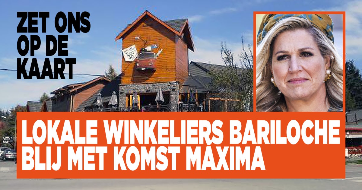 Winkeliers blij met komst Máxima