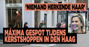 Máxima gespot tijdens kerstshoppen in Den Haag: ‘Niemand herkende haar’