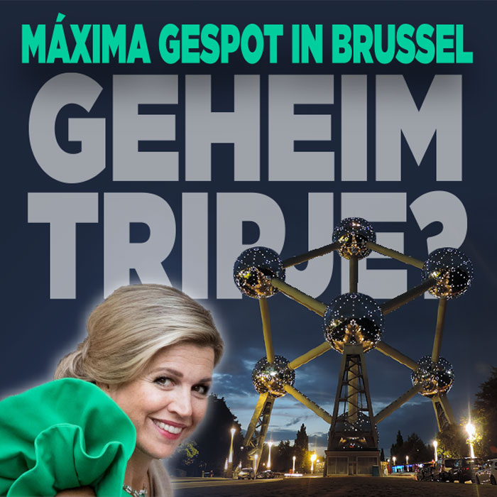 Koningin Máxima op geheime trip naar Brussel