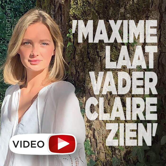 &#8216;Maxime maakt vader Claire bekend&#8217;