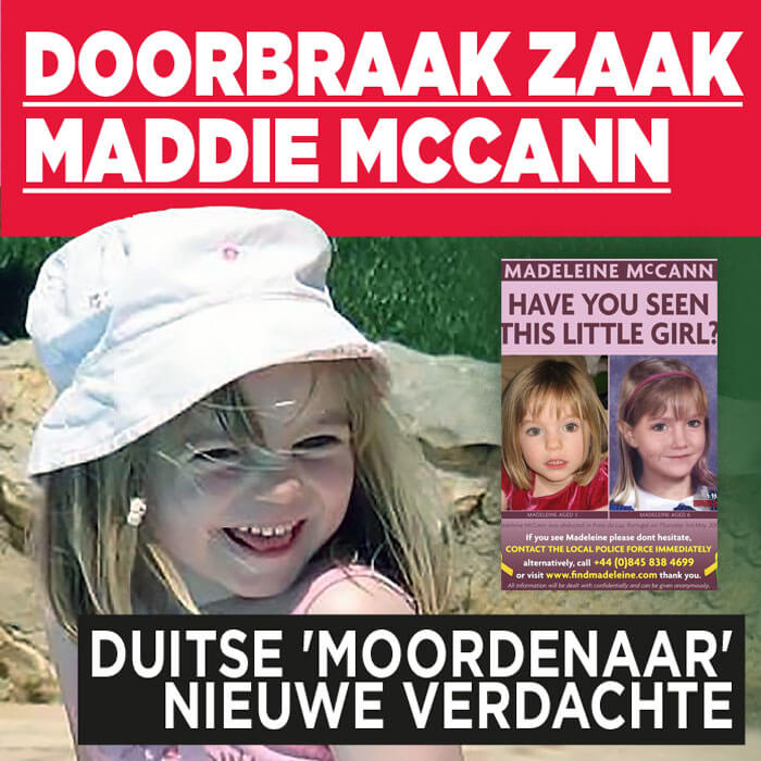 Duitse &#8216;moordenaar&#8217; nieuwe verdachte in zaak Maddie McCann